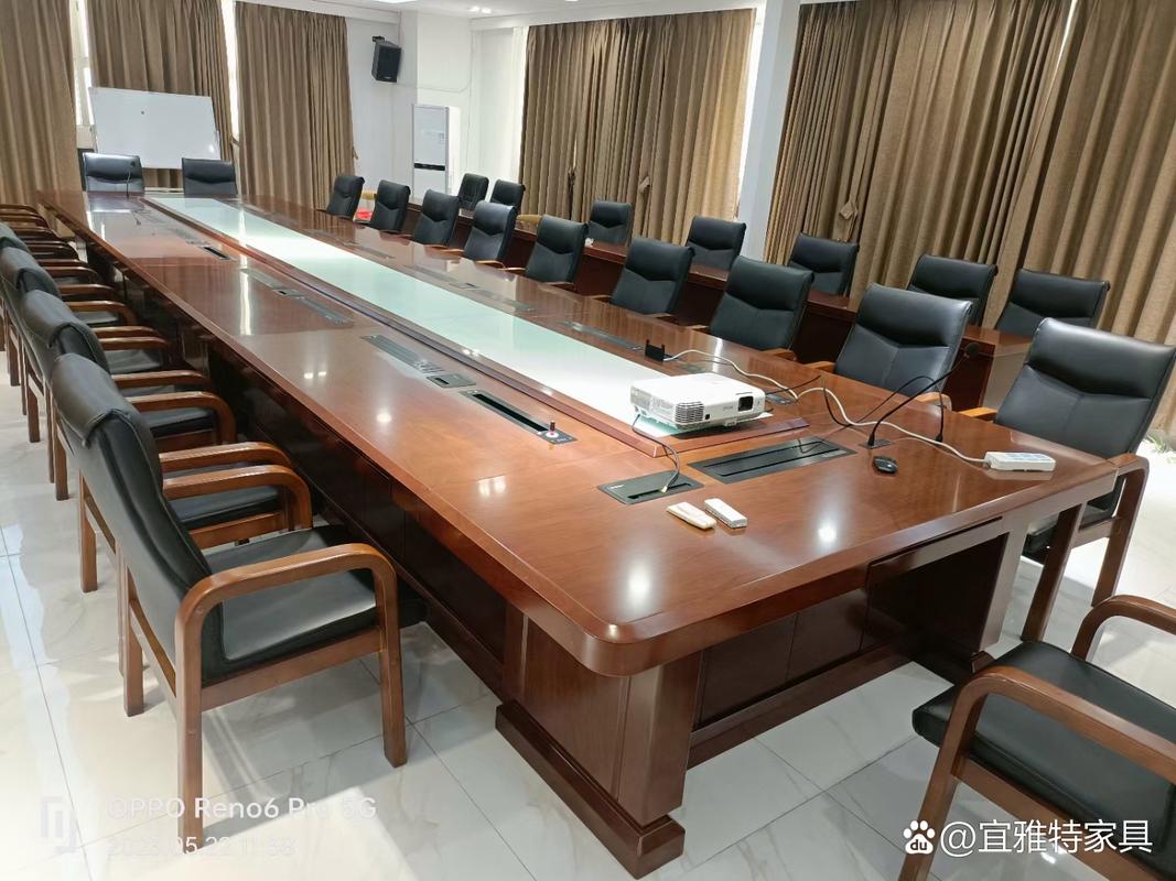 远程智能会议室系统集成商#西安办公家具# 厂家整体规划,设计生产#无