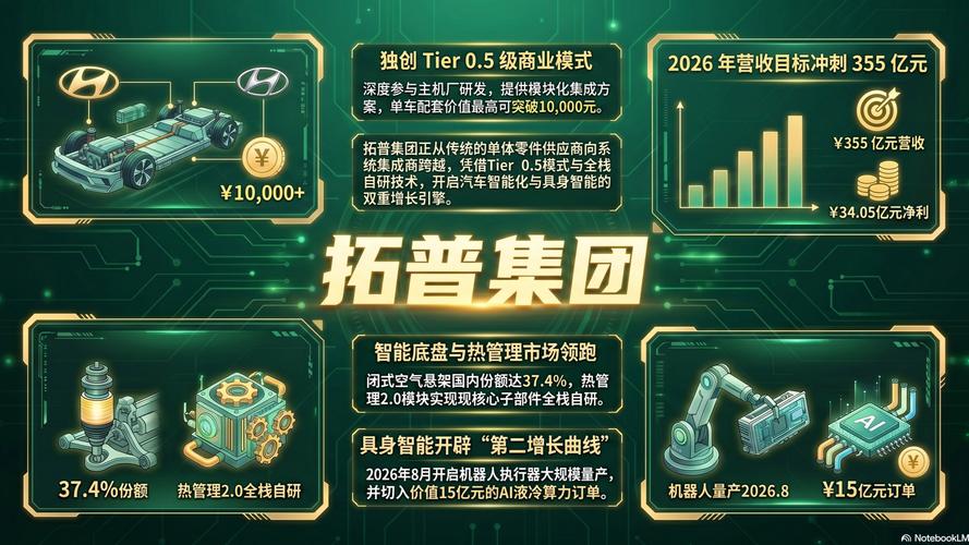 拓普集团:从单体零部件迈向系统集成商